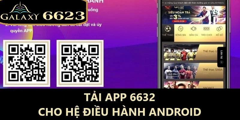 Hướng dẫn cụ thể cách tải app 6623 cho hệ điều hành Android